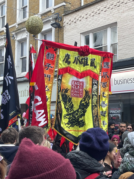 Eagle Claw, Kung Fu School procession in Maidenhead